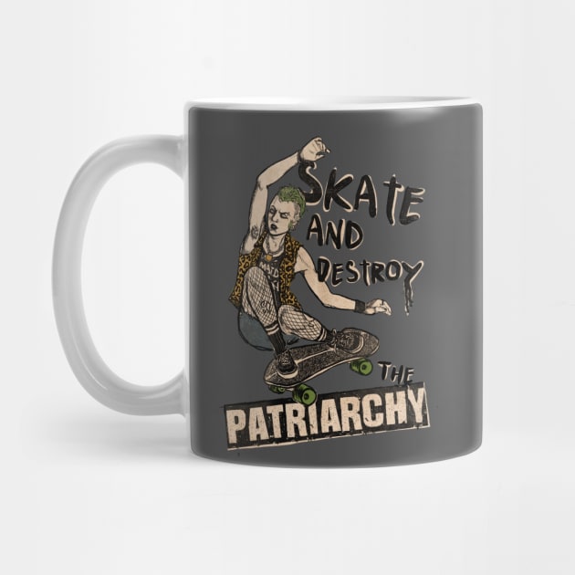 Skate and destroy the patriarchy by aLouro